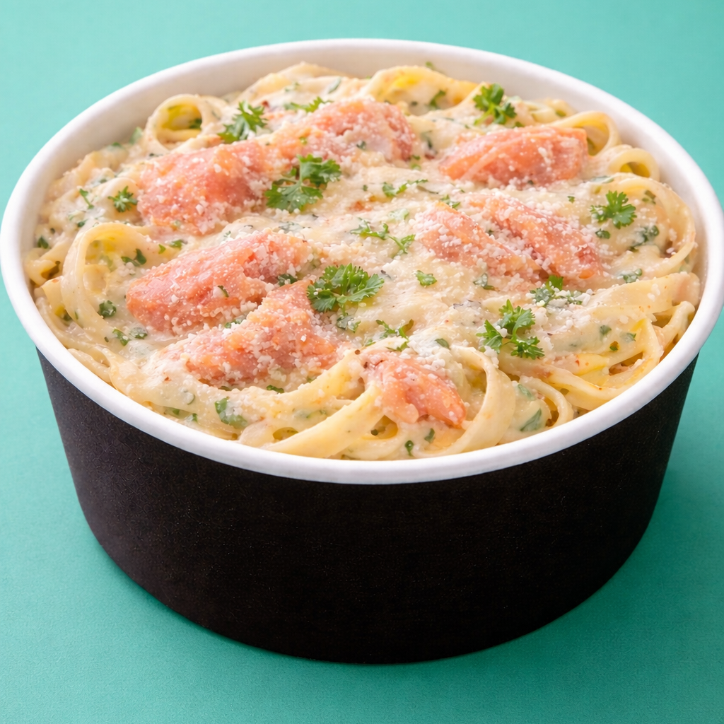 Bowl Italy - CREAMY SALMON TAGLIATELLES